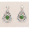 Jade regalia earrings