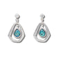 Glacier pearle regalia earrings