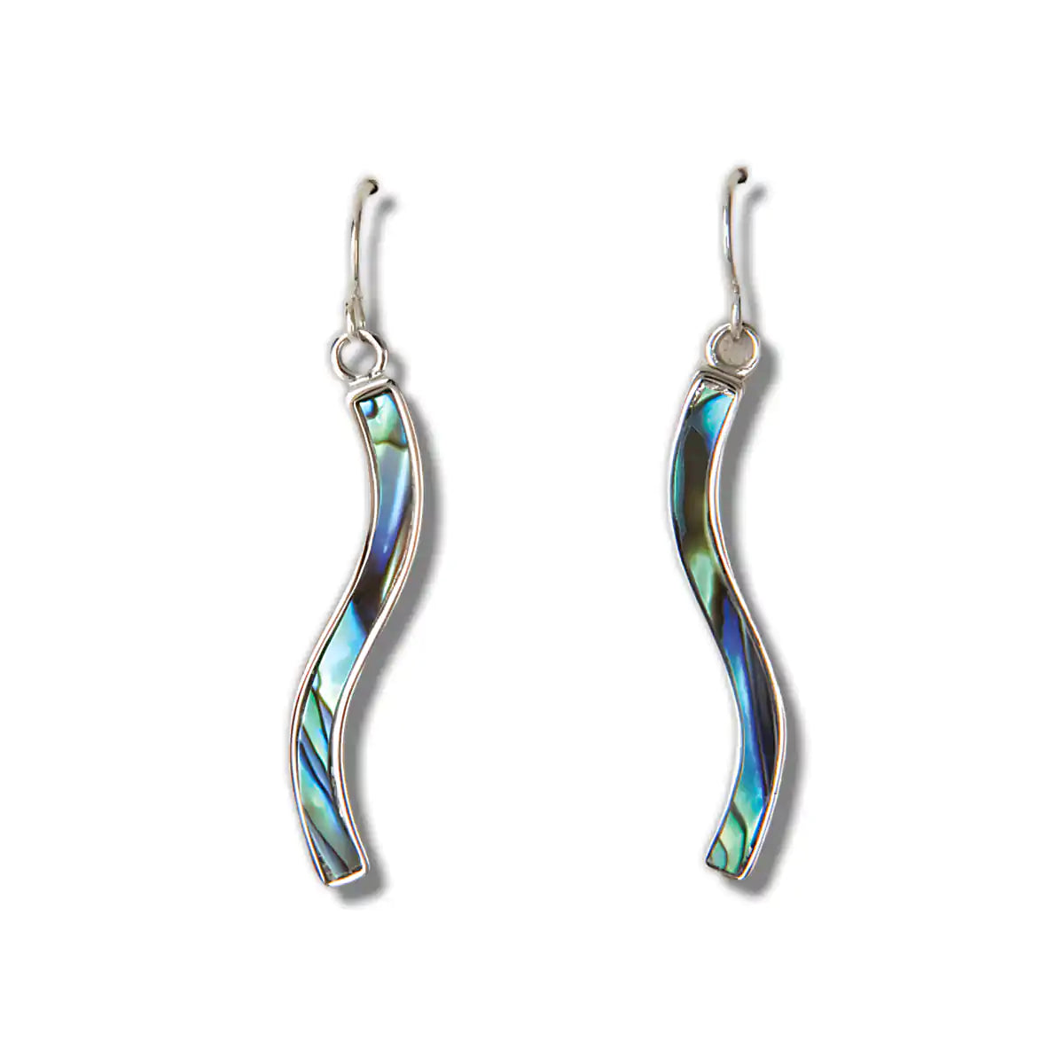 Glacier pearle riverbend earrings