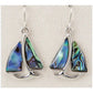 Glacier pearle sail boat earrings