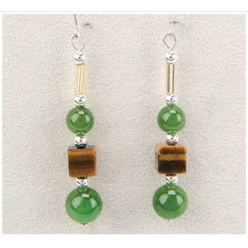 Jade sassy earrings