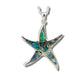 Glacier pearle sea star necklace