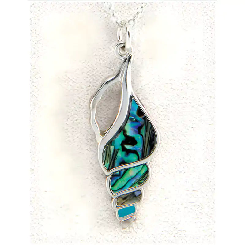 Glacier pearle seashell necklace