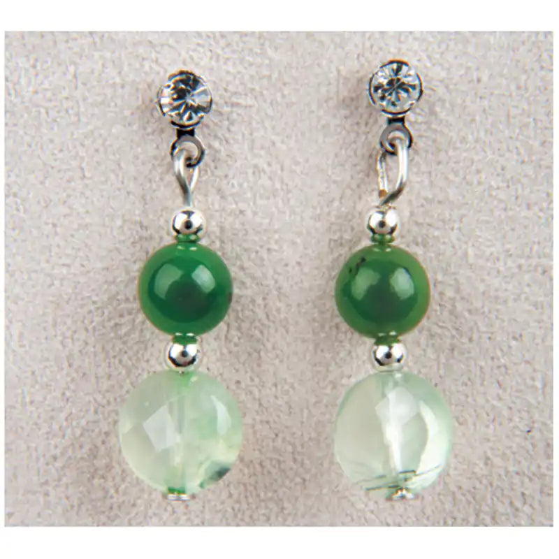 Jade secrets earrings
