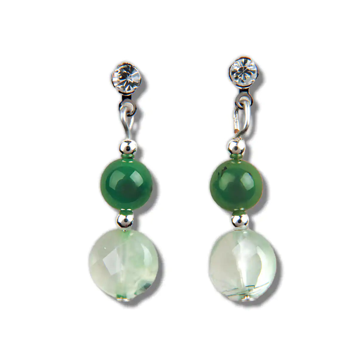 Jade secrets earrings
