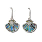 Glacier pearle shell earrings