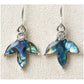 Glacier pearle spring blossom earrings