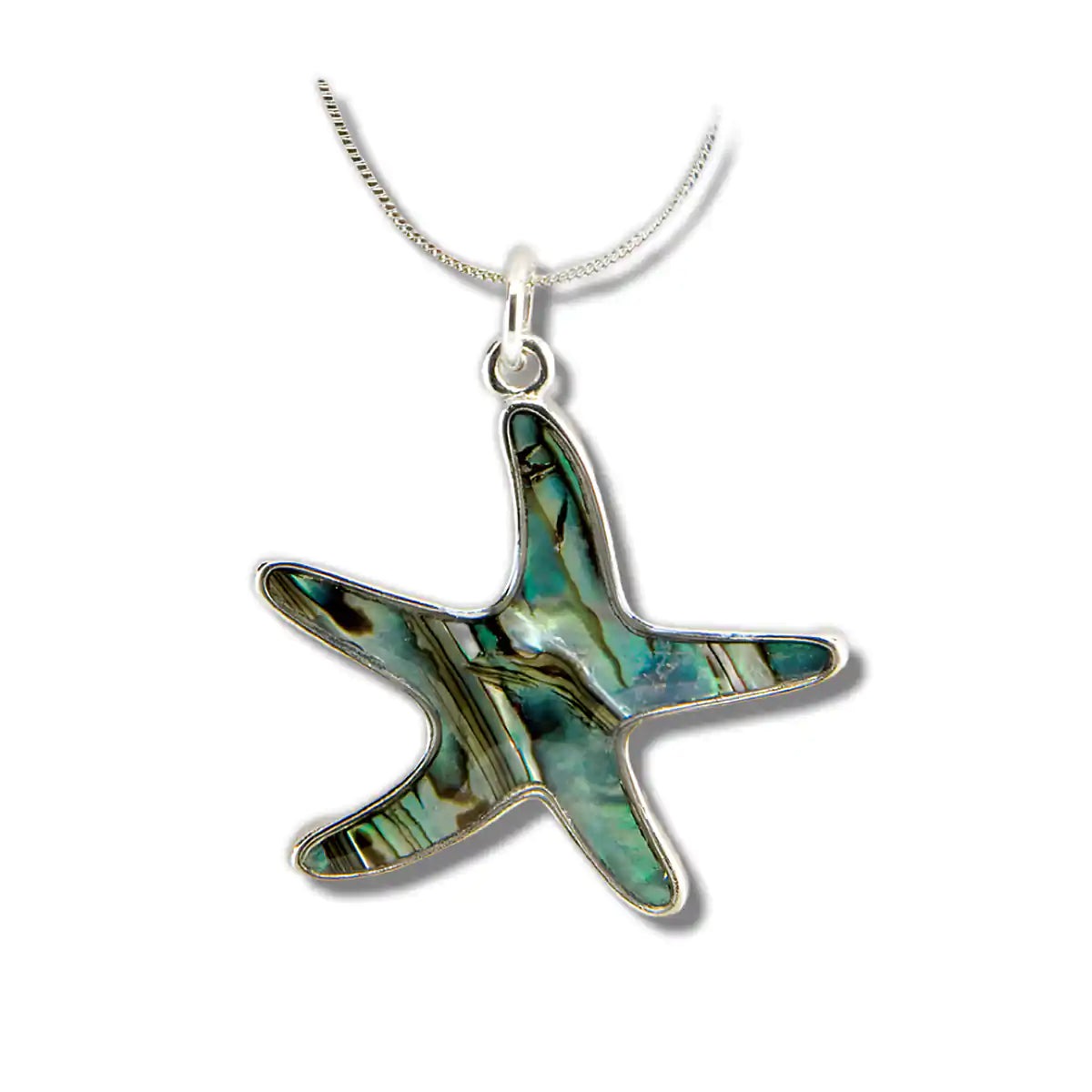 Glacier pearle starfish necklace