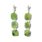 Jade stepping stones earrings