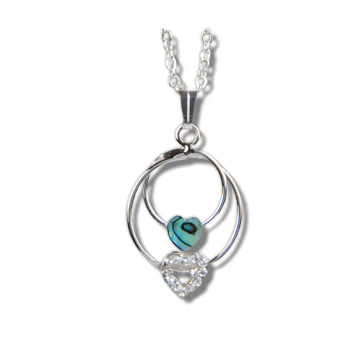 Glacier pearle true love necklace
