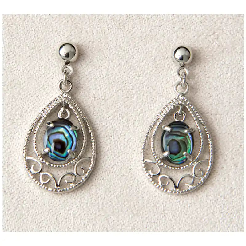 Glacier pearle vintage elegance earrings