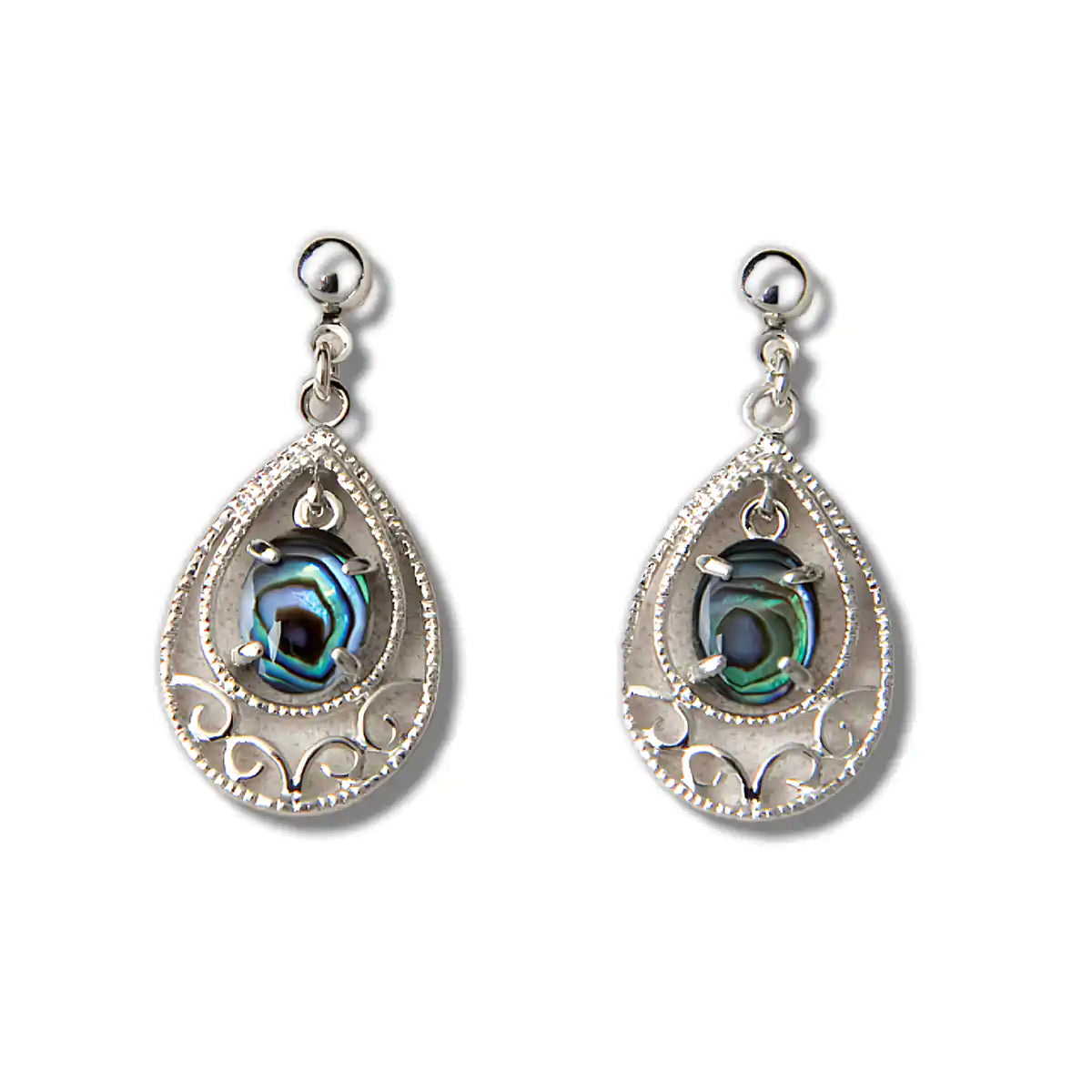 Glacier pearle vintage elegance earrings