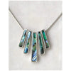 Glacier pearle waterfall necklace