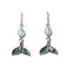 Glacier pearle whale song earrings