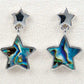 Glacier pearle stars earrings