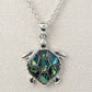 Glacier pearle turtle time necklace