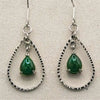 Jade vibrant earrings