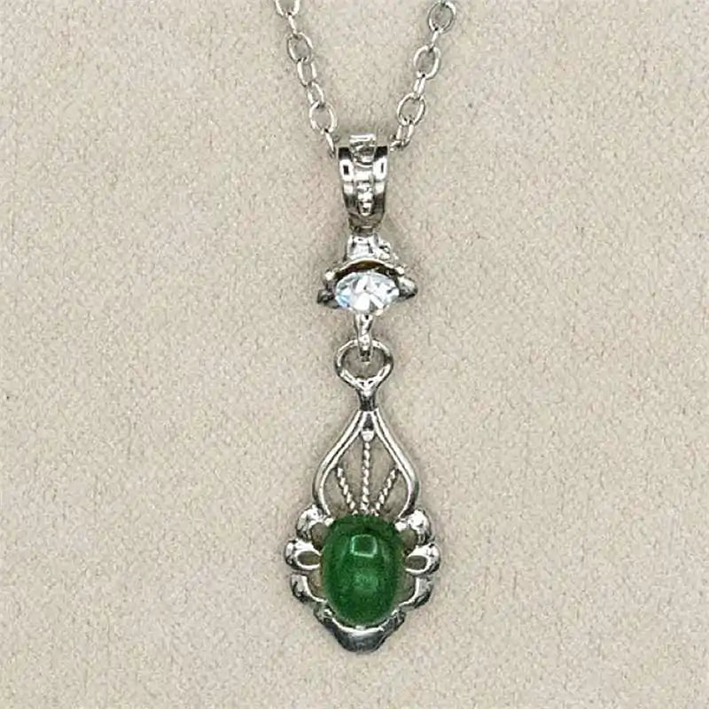 Jade vintage allure necklace