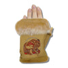 Fingerless gloves bear