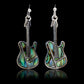 Glacier pearle guitars earrings