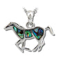 Glacier pearle stallion necklace