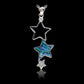 Glacier pearle stars necklace