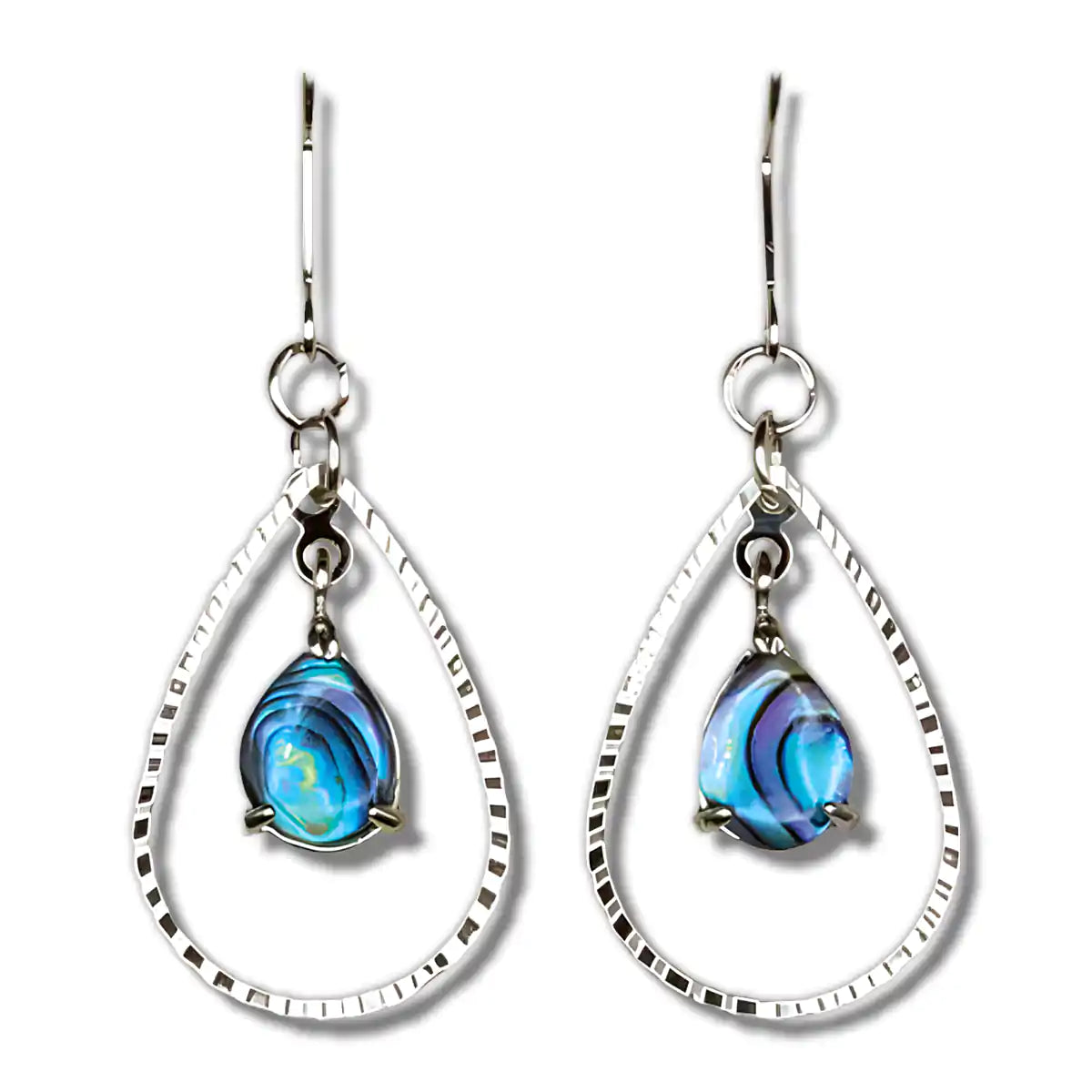 Glacier pearle vibrant earrings