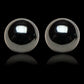 Hematite ball-8mm earrings