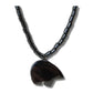 Hematite Carved Bear Necklace