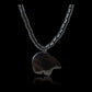 Hematite Carved Bear Necklace