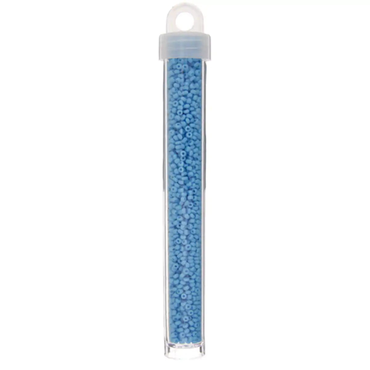 Miyuki seed beads light blue size 10
