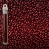 Miyuki seed beads dark red size 11