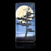 Native design large wallet tree and moon medicine grounds