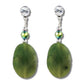 Jade timeless earrings