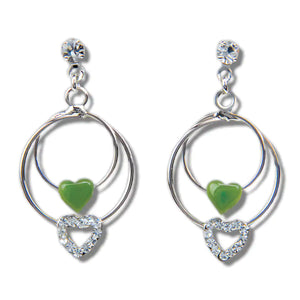 Jade True Love Earrings