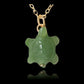 Jade turtle necklace