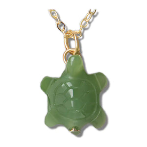 Jade Turtle Necklace