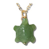 Jade turtle necklace