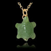 Jade turtle necklace