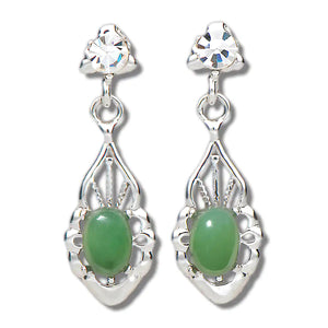 Jade Vintage Allure Earrings
