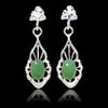Jade vintage allure earrings