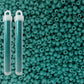 Miyuki seed beads turquoise size 10